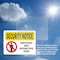 Signmission Employees Only Beyond This Point OSHA Security Notice Sign, Vinyl Decal, 10in W x 7in L, 2PK OS-2PACK-SN-D-710-L-11534 - alternate 4